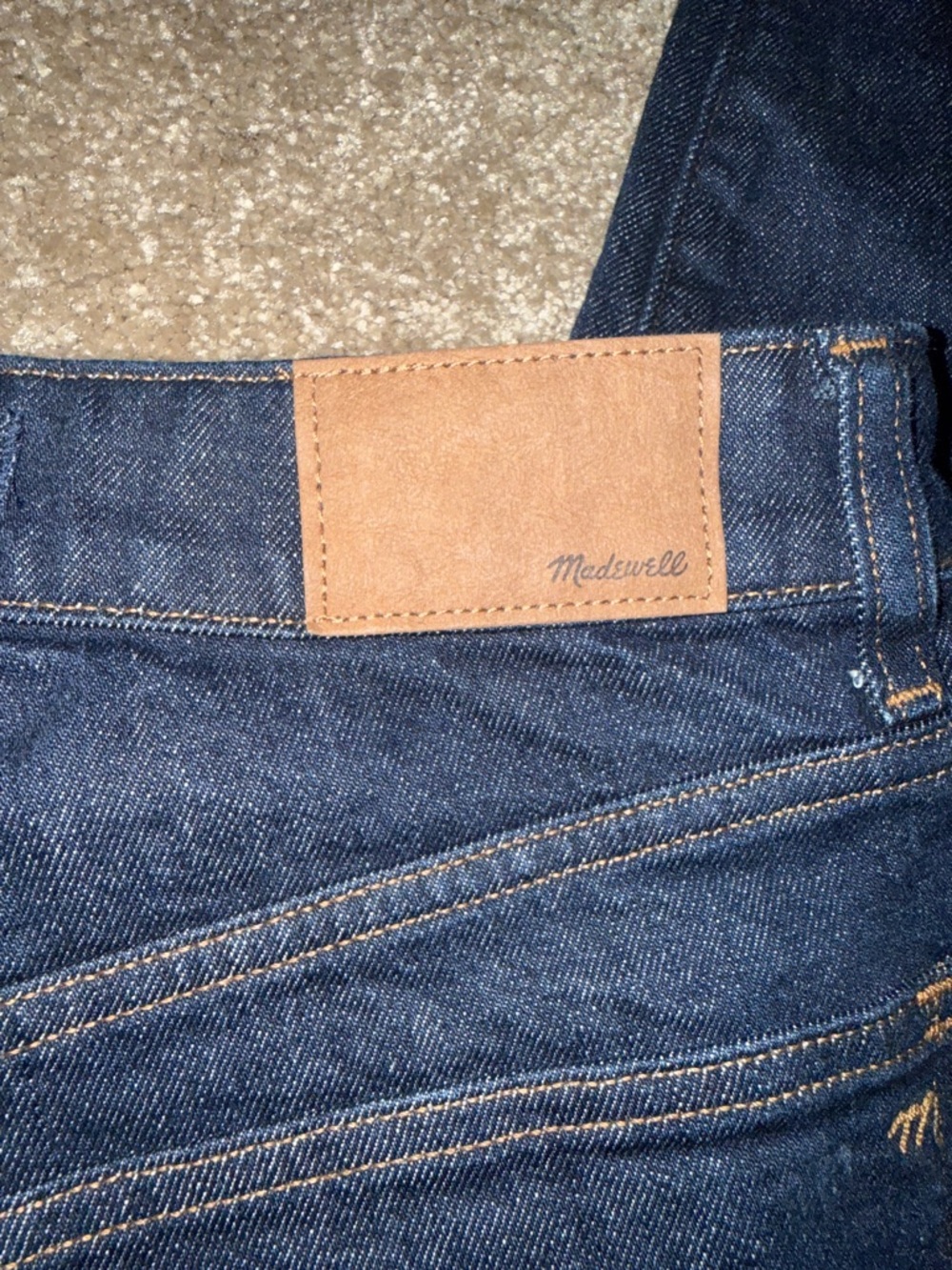 Madewell Curvy ‘90s Straight Jean Dark Wash - 28 - NWT - Picture 7 of 10
